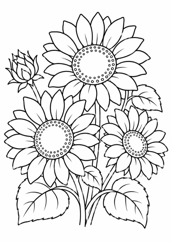 Risco floral para pintura em tecido